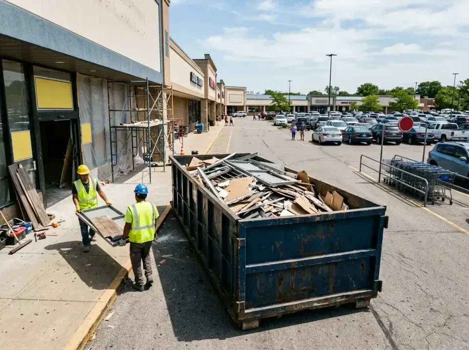 retail-store-renovation-debris-003 — frequently asked questions, Roll-off Dumpster Rentals in Catalina Foothills, AZ